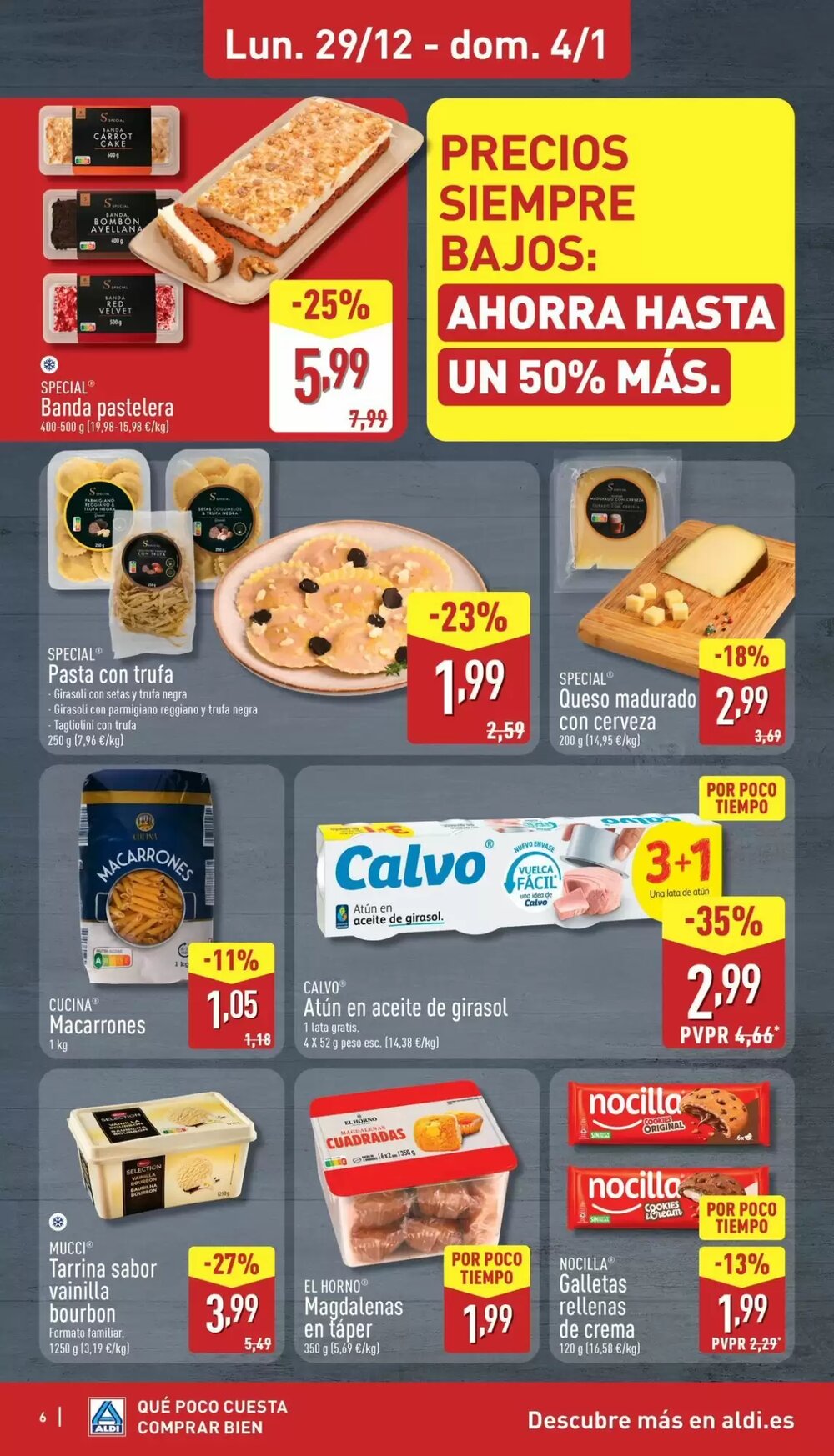 Folleto promocional de ALDI válido desde el 29/12/2025 - Página 6.