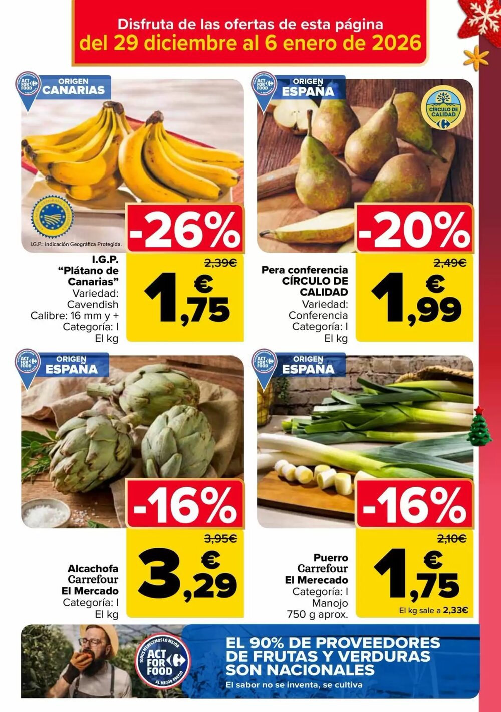 Folleto promocional de Carrefour válido desde el 29/12/2025 - Página 11.