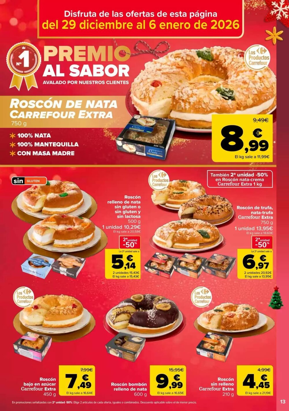 Folleto promocional de Carrefour válido desde el 29/12/2025 - Página 13.