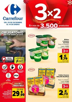 Folleto promocional de Carrefour válido desde el 29/12/2025