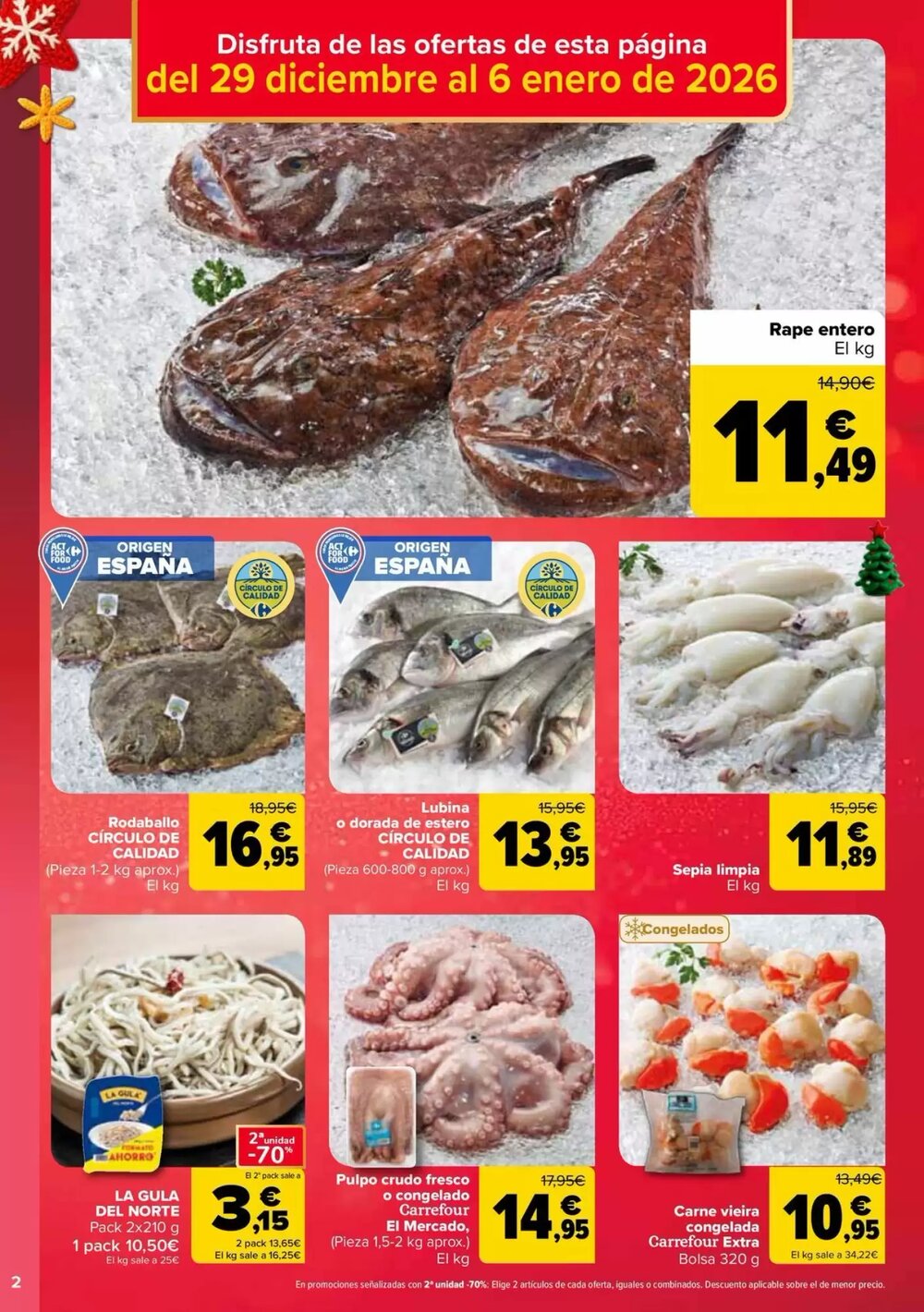 Folleto promocional de Carrefour válido desde el 29/12/2025 - Página 2.