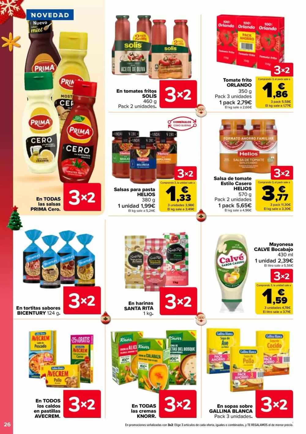 Folleto promocional de Carrefour válido desde el 29/12/2025 - Página 26.
