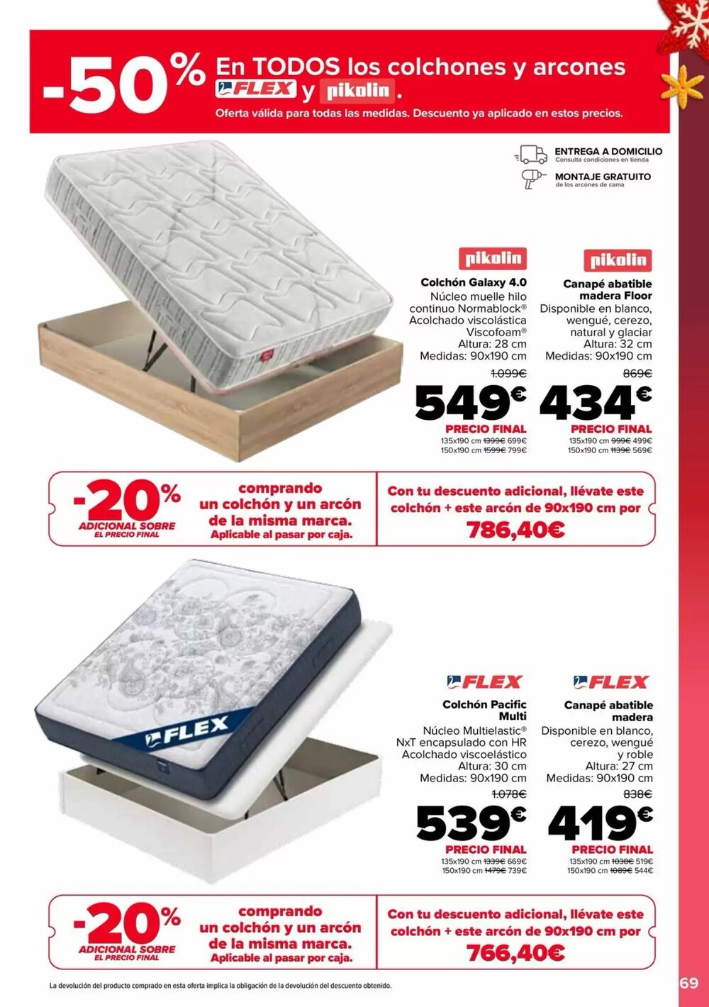 Folleto promocional de Carrefour válido desde el 29/12/2025 - Página 69.