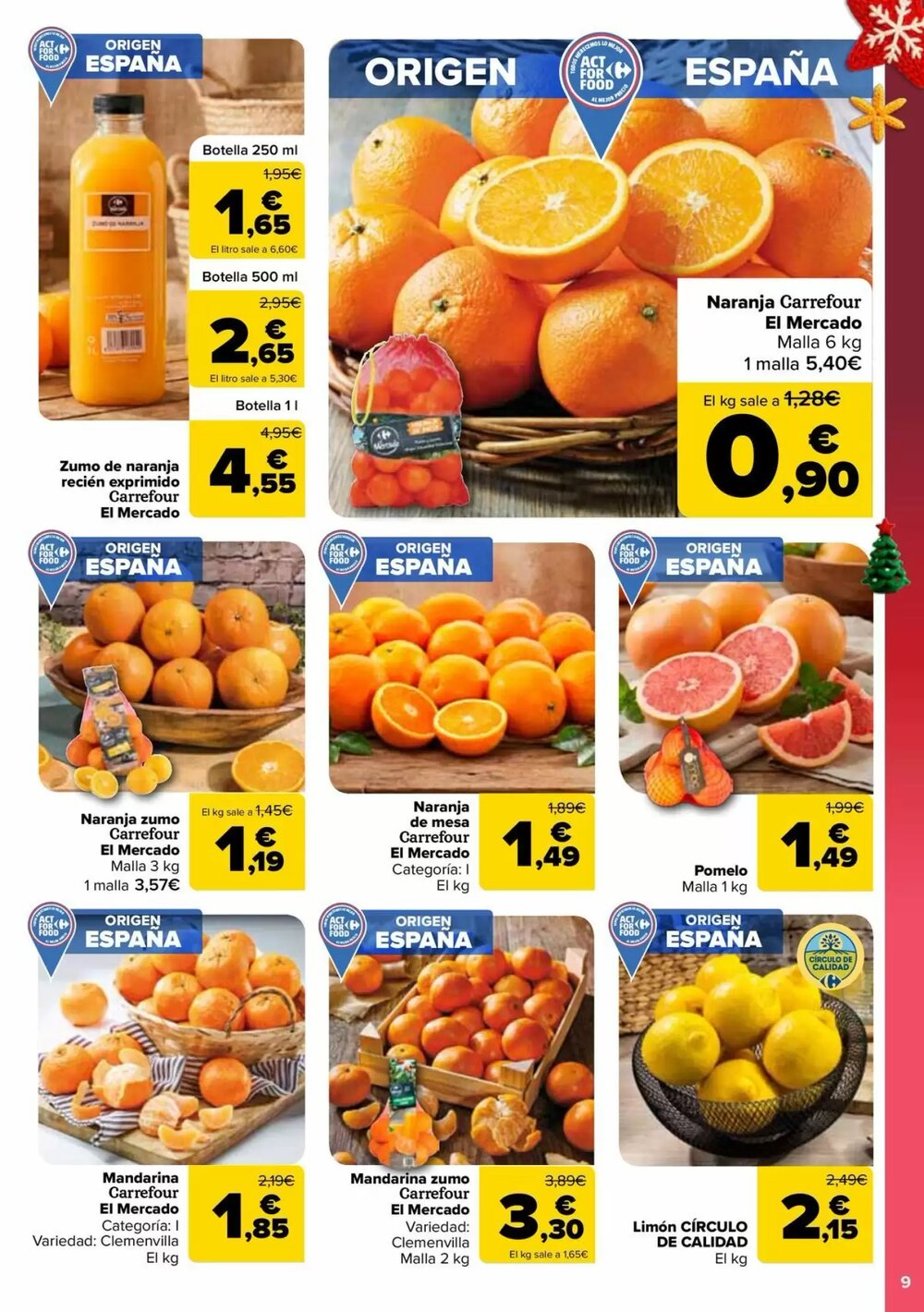 Folleto promocional de Carrefour válido desde el 29/12/2025 - Página 9.