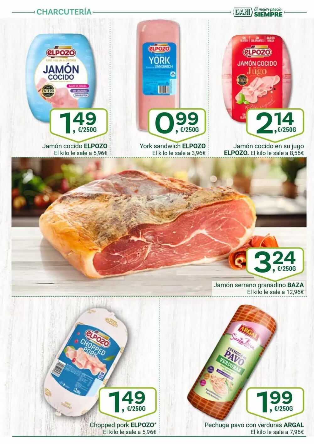 Folleto promocional de Supermercados Dani válido desde el 29/12/2025 - Página 20.