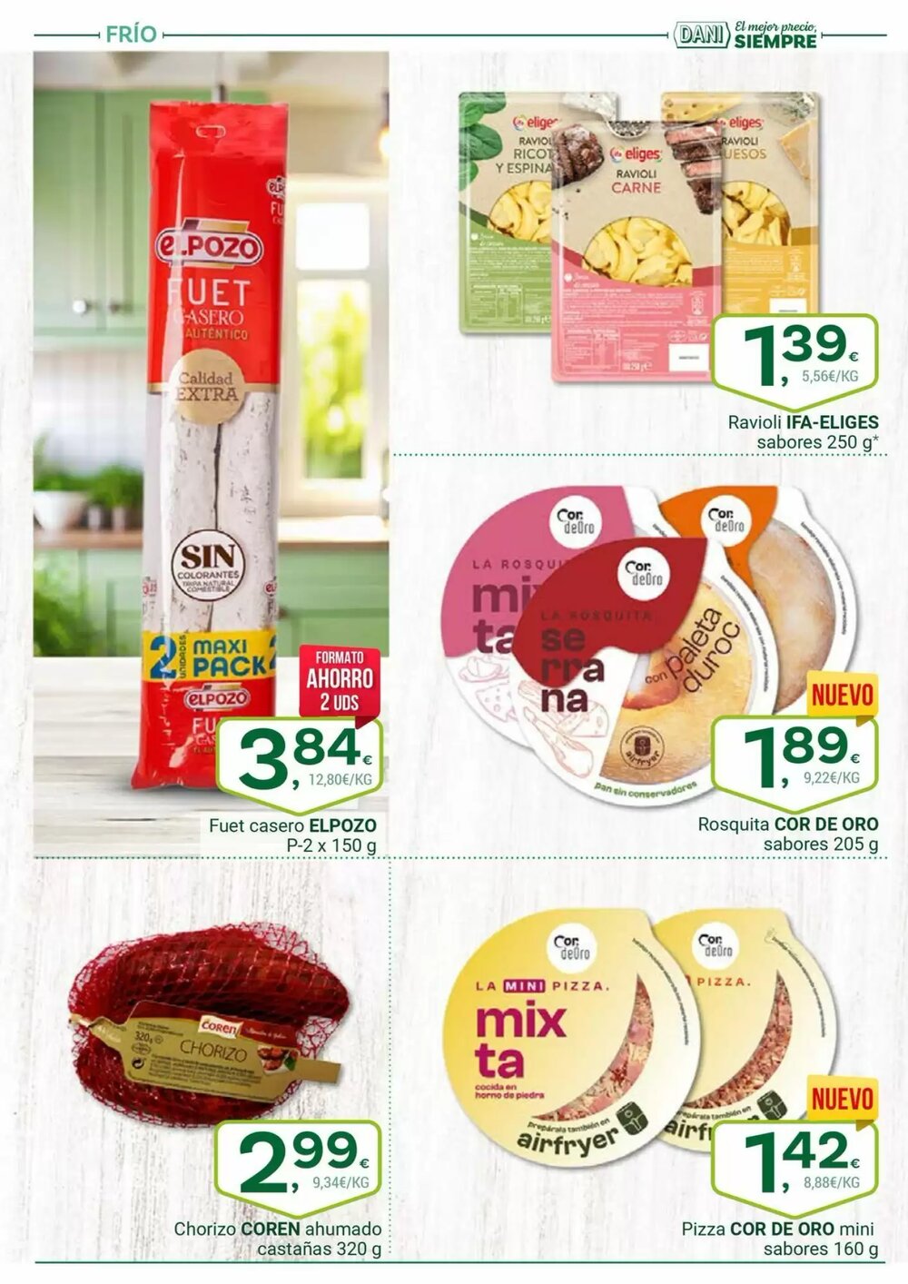 Folleto promocional de Supermercados Dani válido desde el 29/12/2025 - Página 22.