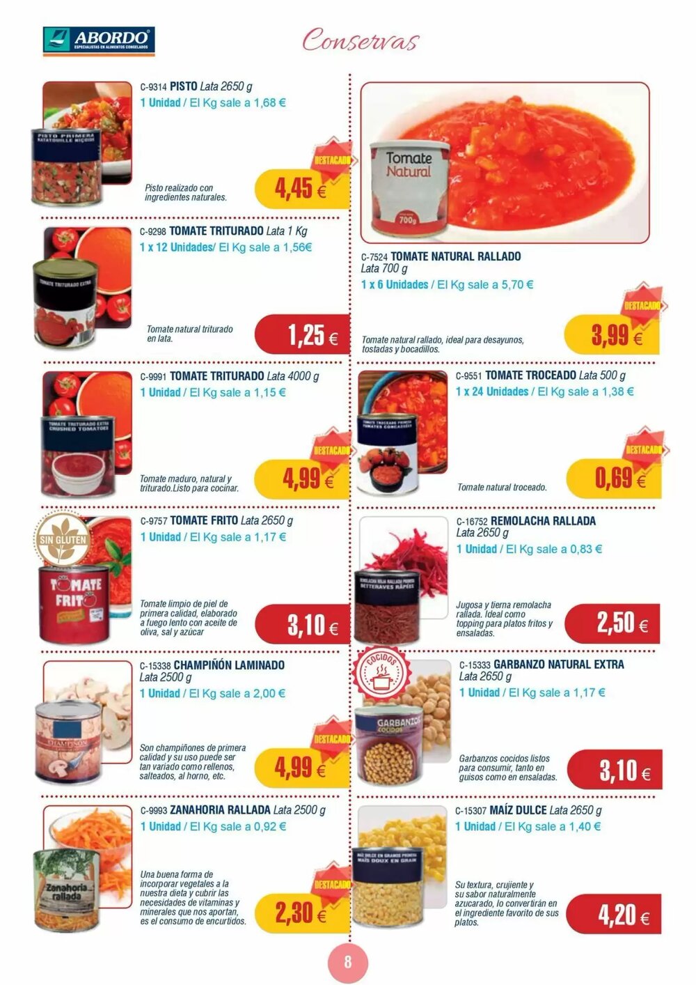 Folleto promocional de Abordo válido desde el 29/12/2025 - Página 8.