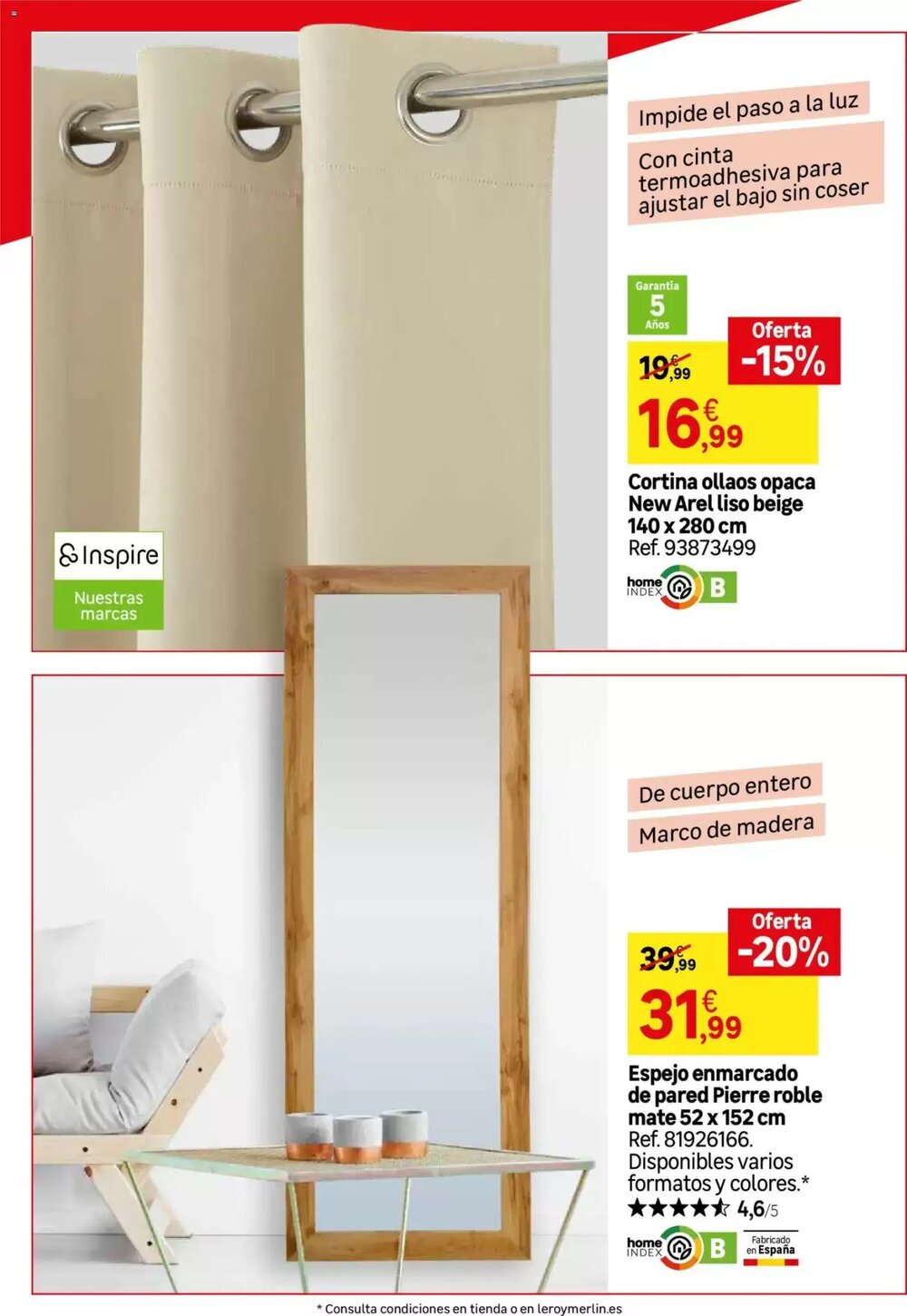 Folleto promocional de Leroy Merlin válido desde el 30/12/2025 - Página 55.