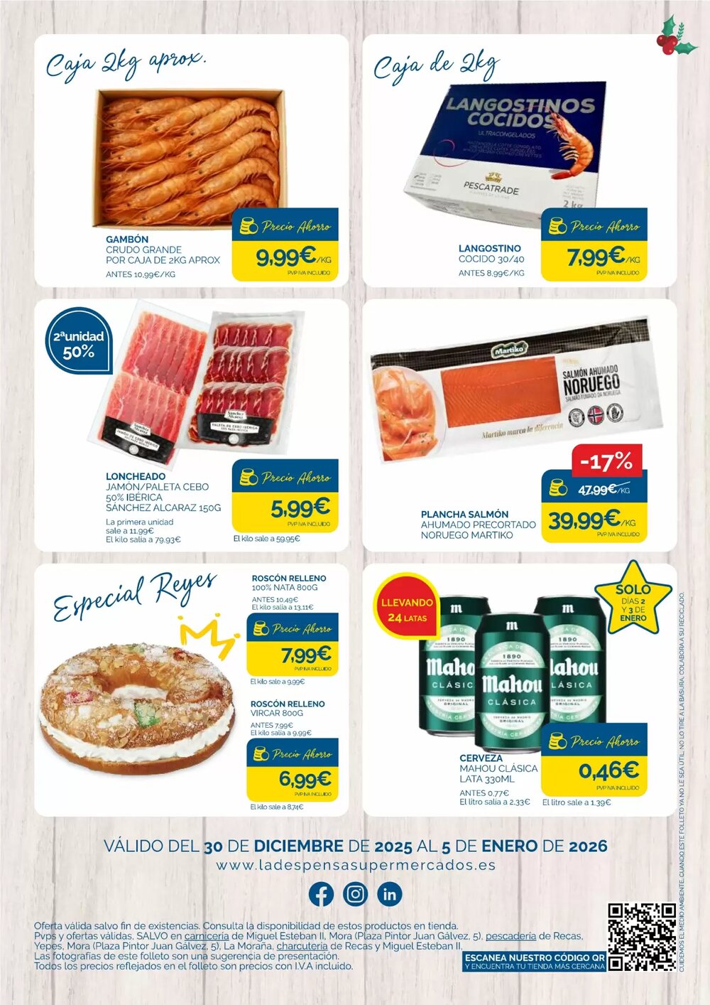 Folleto promocional de Supermercados La Despensa válido desde el 30/12/2025 - Página 2.