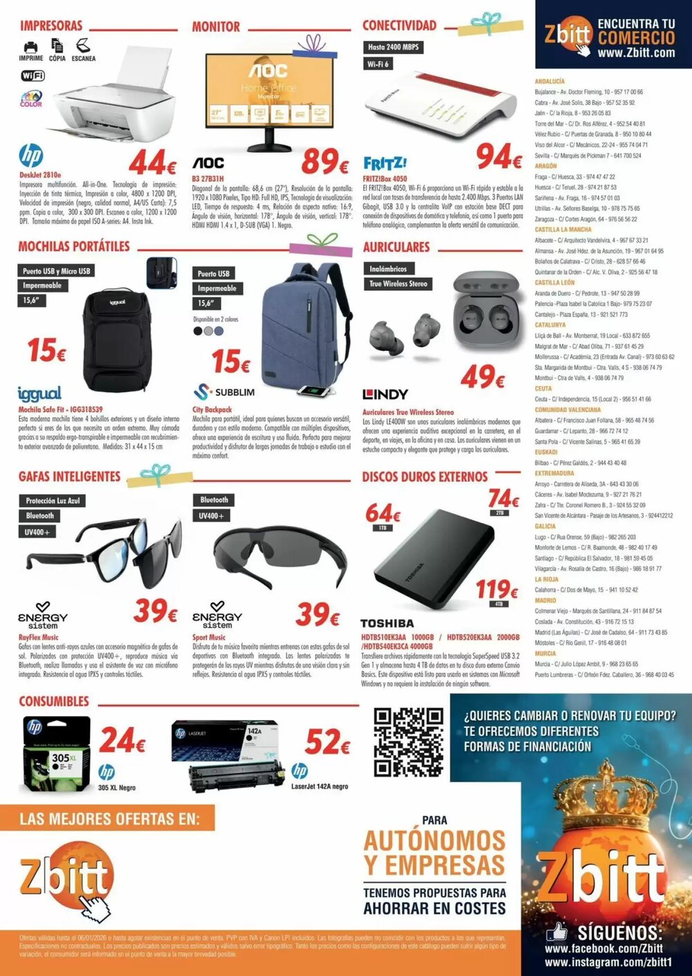 Folleto promocional de Zbitt válido desde el 30/12/2025 - Página 2.