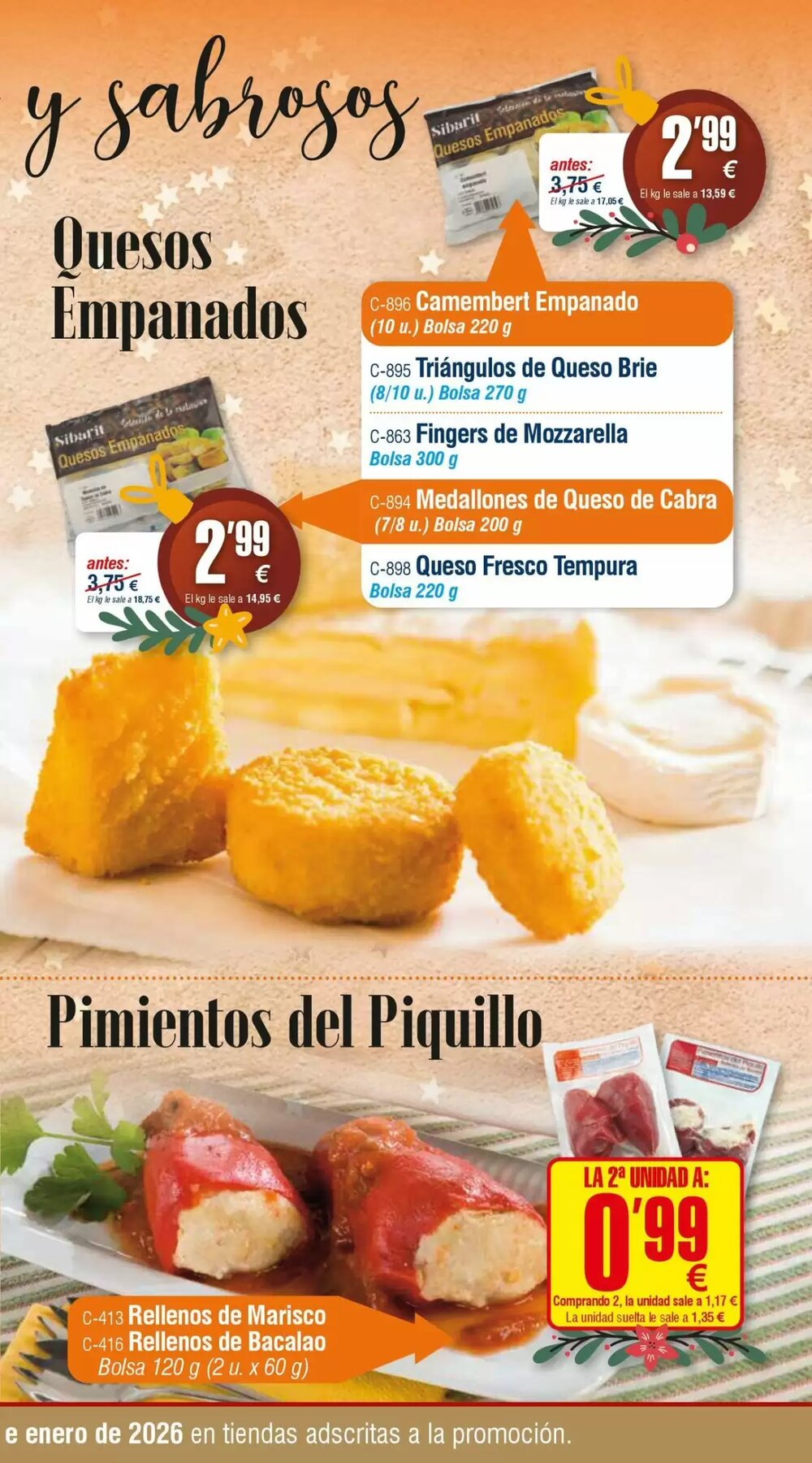 Folleto promocional de Abordo válido desde el 30/12/2025 - Página 13.