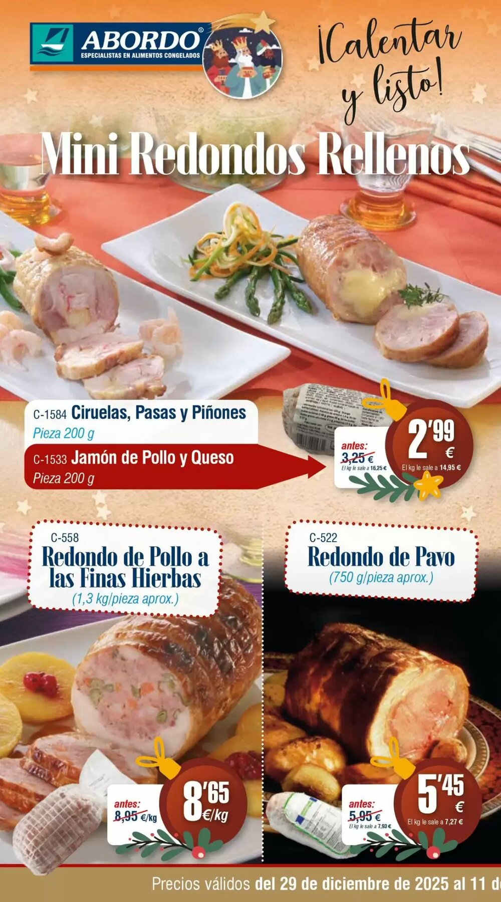 Folleto promocional de Abordo válido desde el 30/12/2025 - Página 14.
