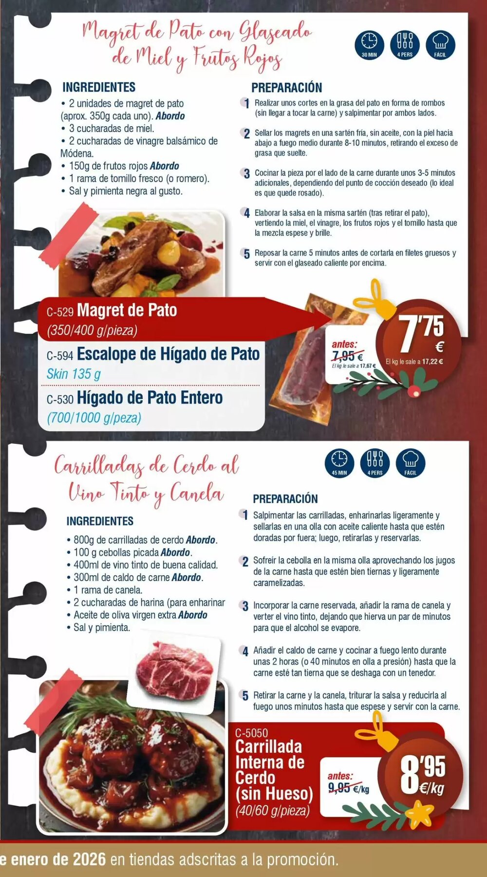 Folleto promocional de Abordo válido desde el 30/12/2025 - Página 15.