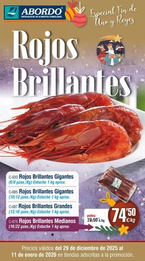 Folleto promocional de Abordo válido desde el 30/12/2025
