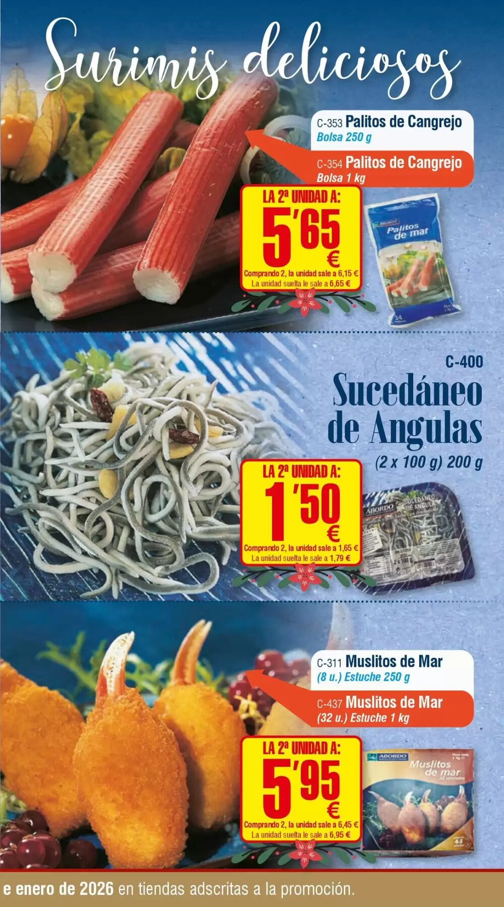 Folleto promocional de Abordo válido desde el 30/12/2025 - Página 7.