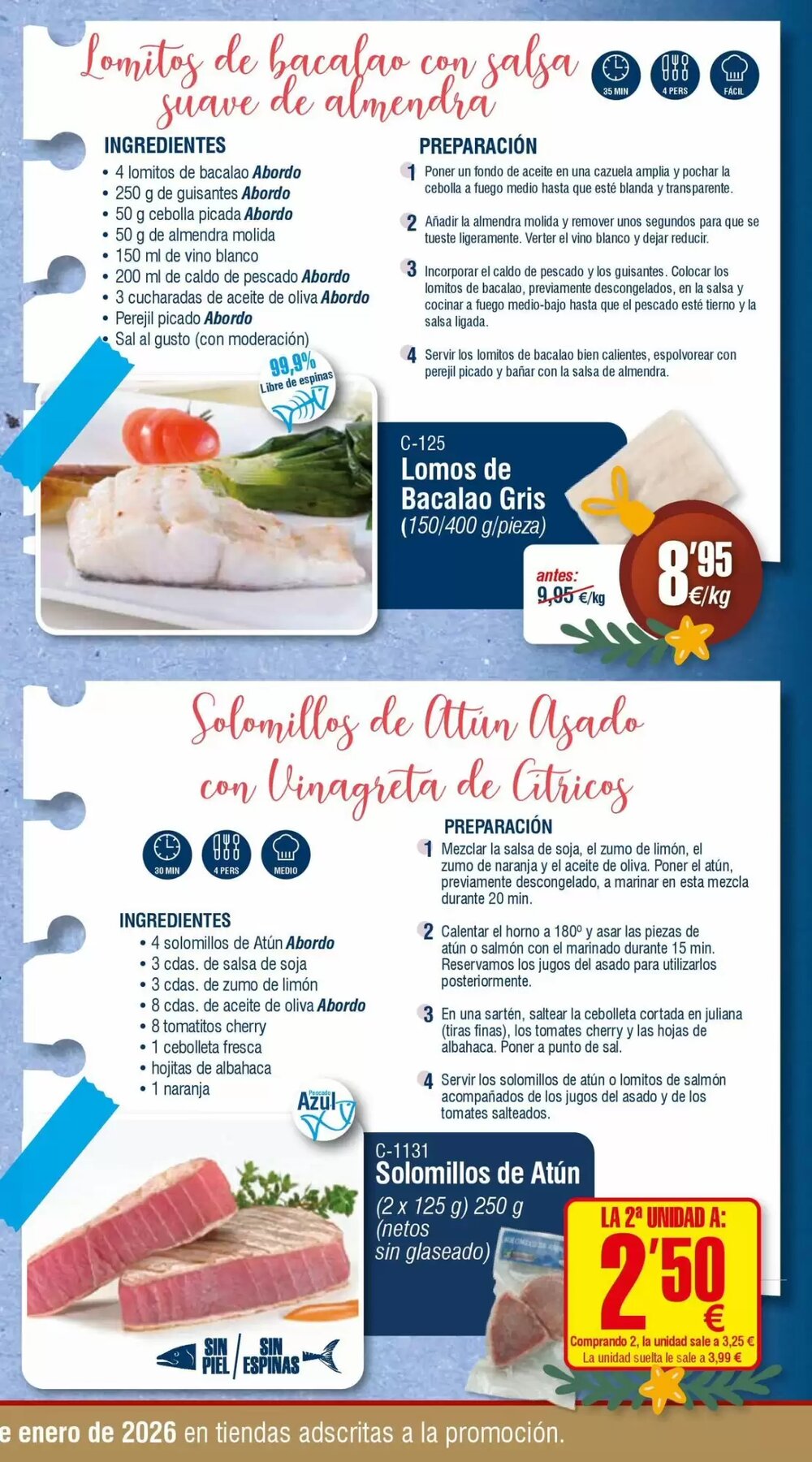 Folleto promocional de Abordo válido desde el 30/12/2025 - Página 9.