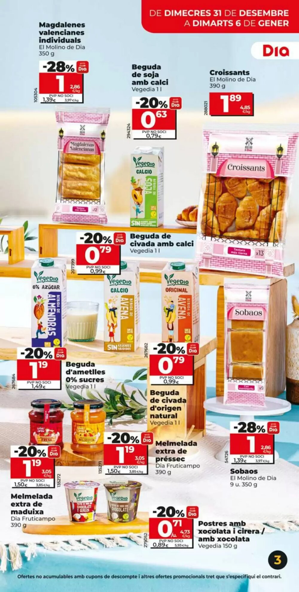 Folleto promocional de Dia válido desde el 31/12/2025 - Página 3.