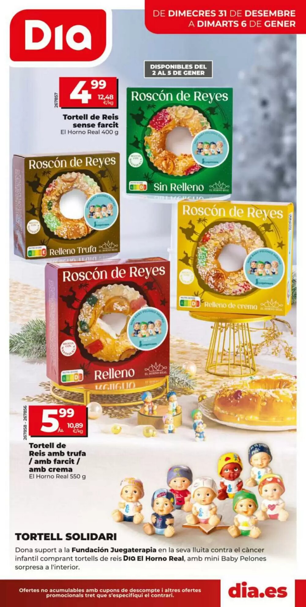 Folleto promocional de Dia válido desde el 31/12/2025 - Página 1.