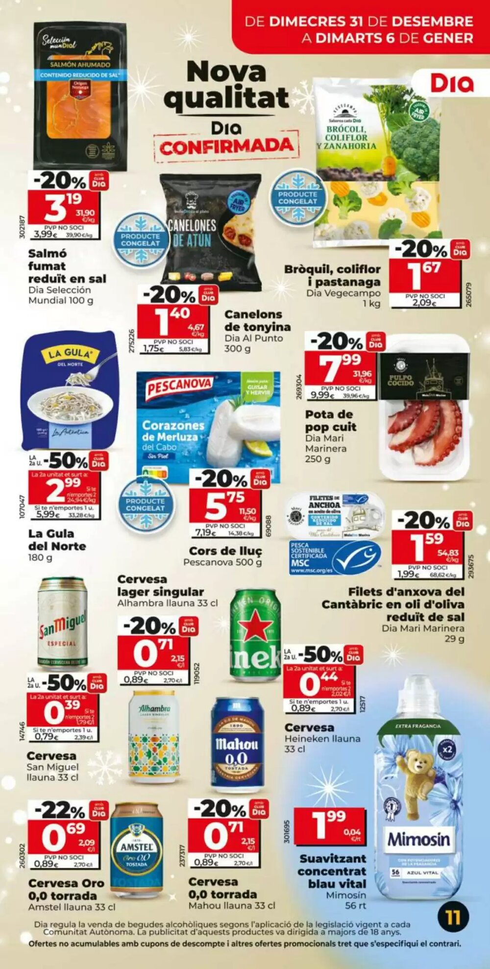 Folleto promocional de Dia válido desde el 31/12/2025 - Página 11.