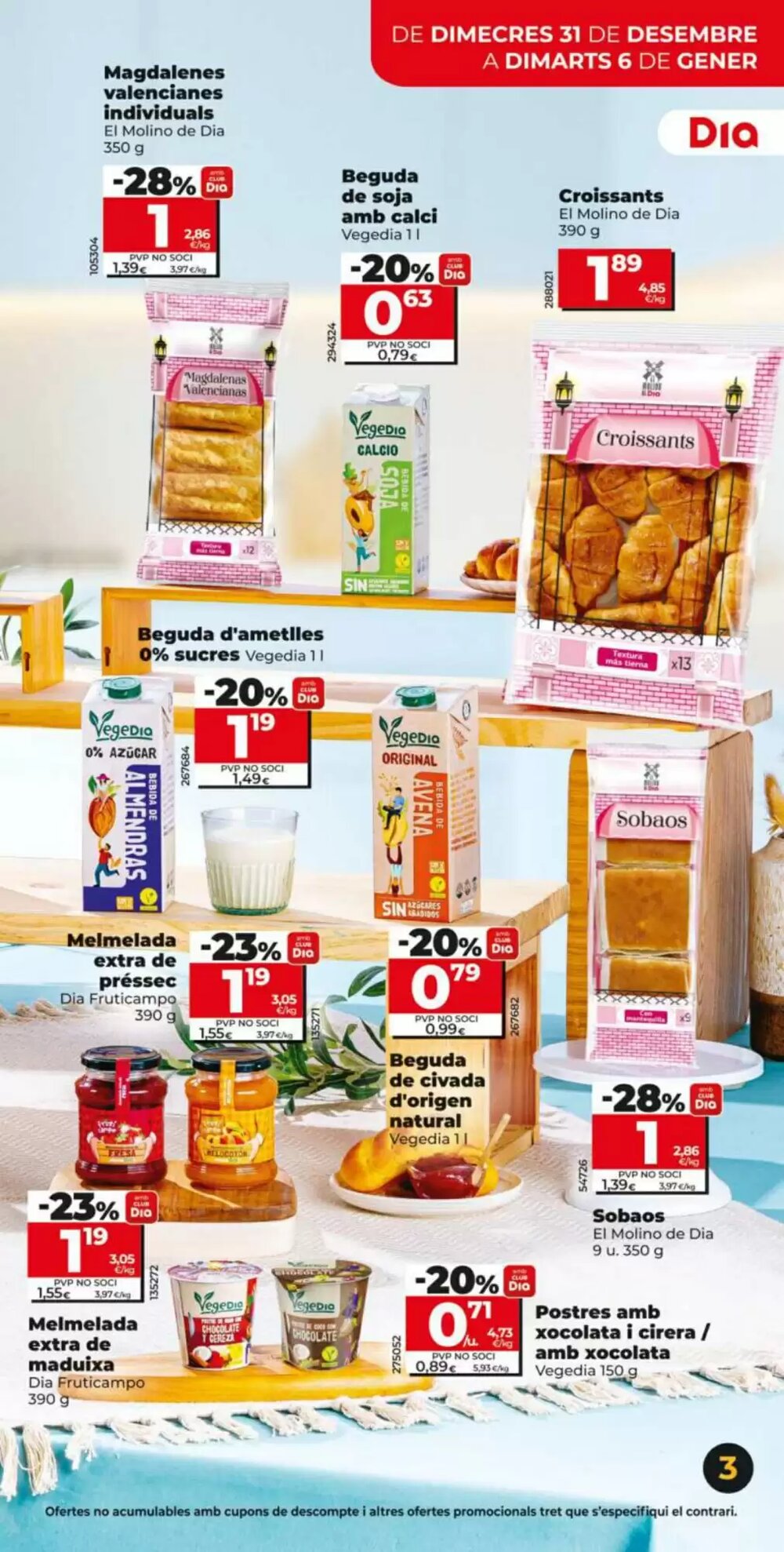 Folleto promocional de Dia válido desde el 31/12/2025 - Página 3.