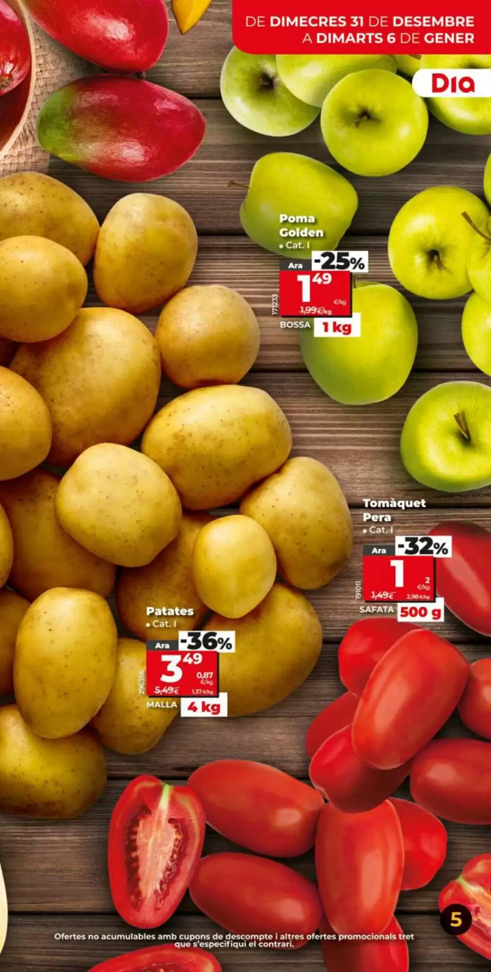 Folleto promocional de Dia válido desde el 31/12/2025 - Página 5.