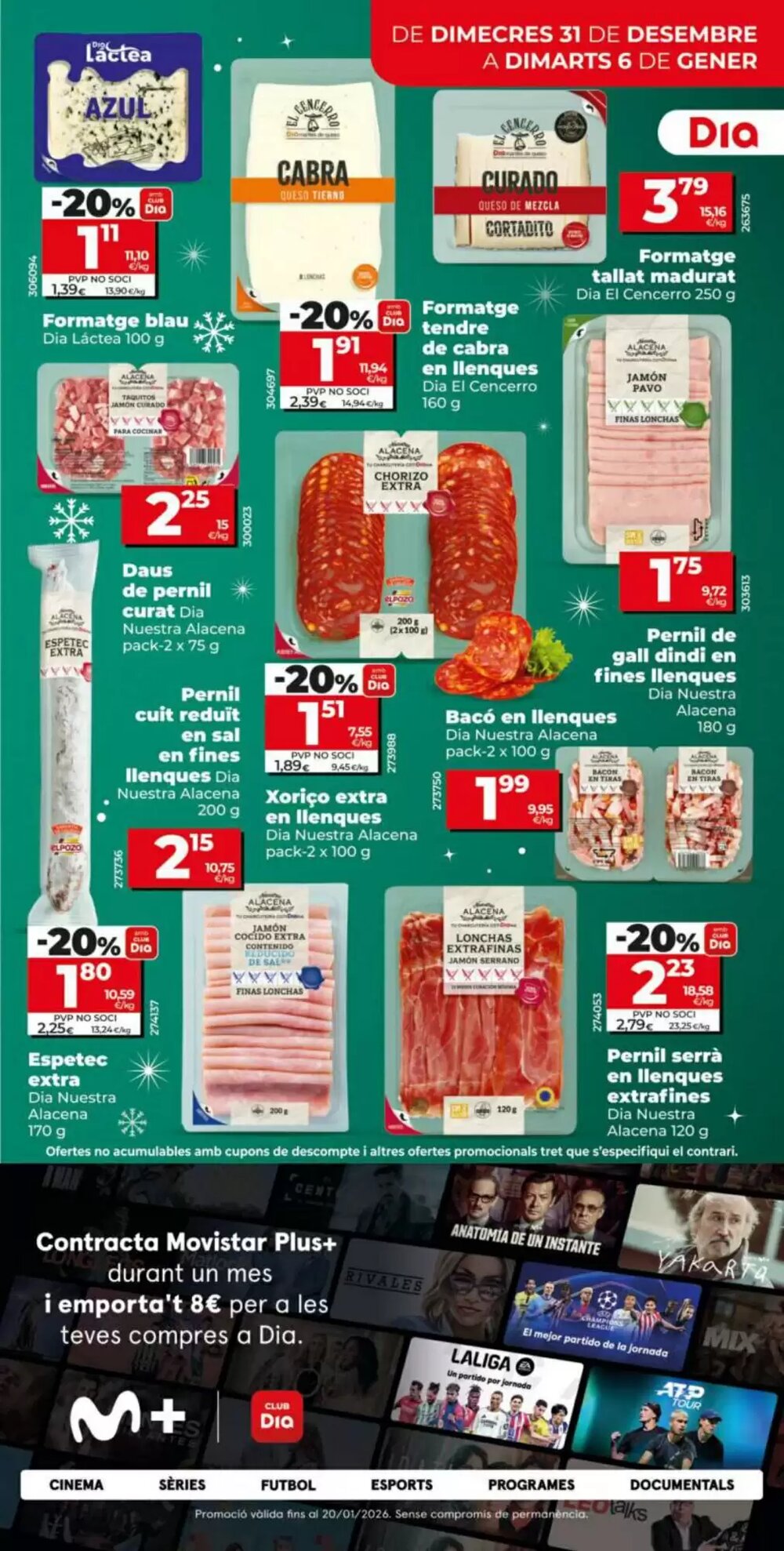 Folleto promocional de Dia válido desde el 31/12/2025 - Página 7.