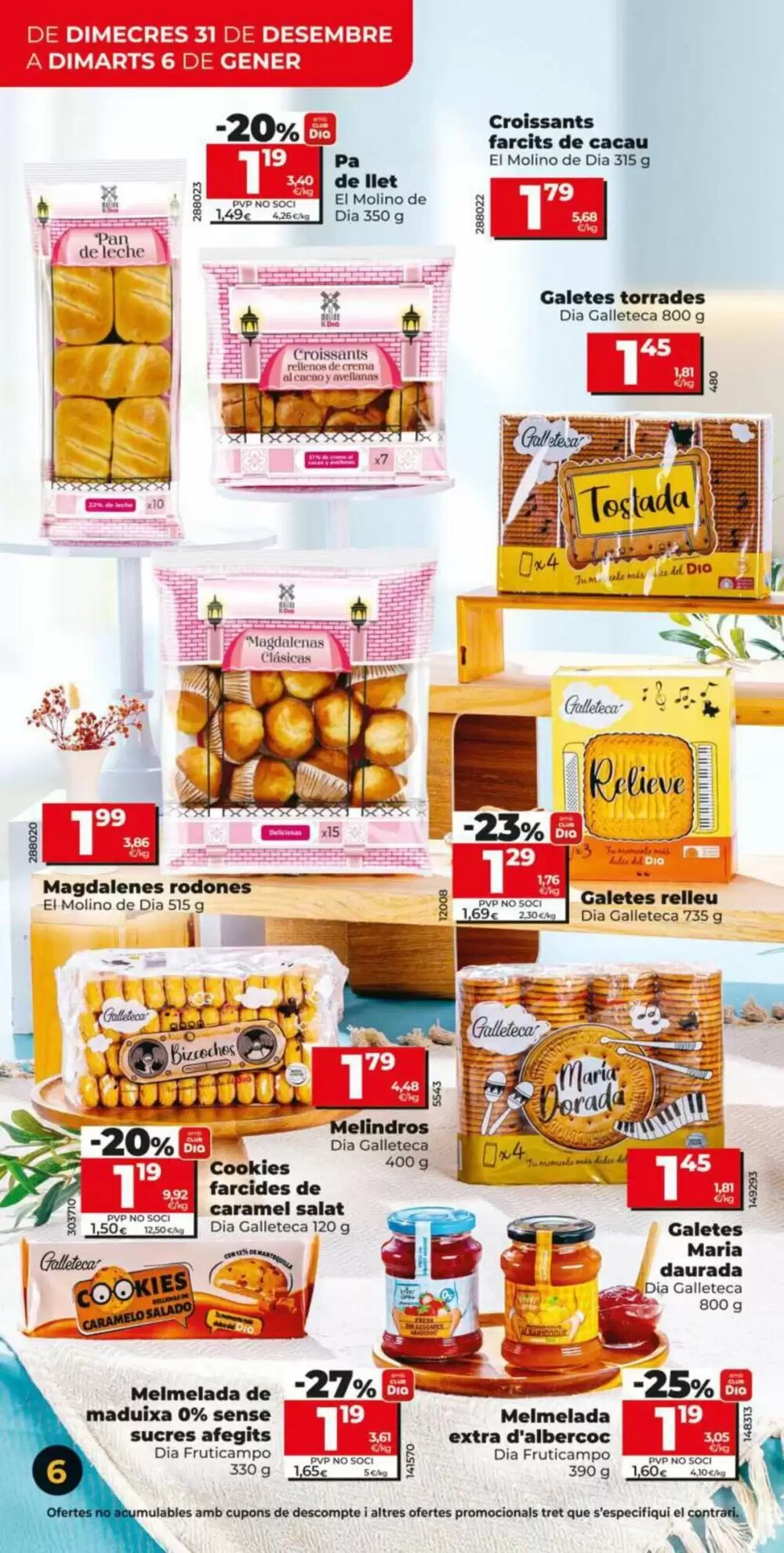 Folleto promocional de Dia válido desde el 31/12/2025 - Página 6.