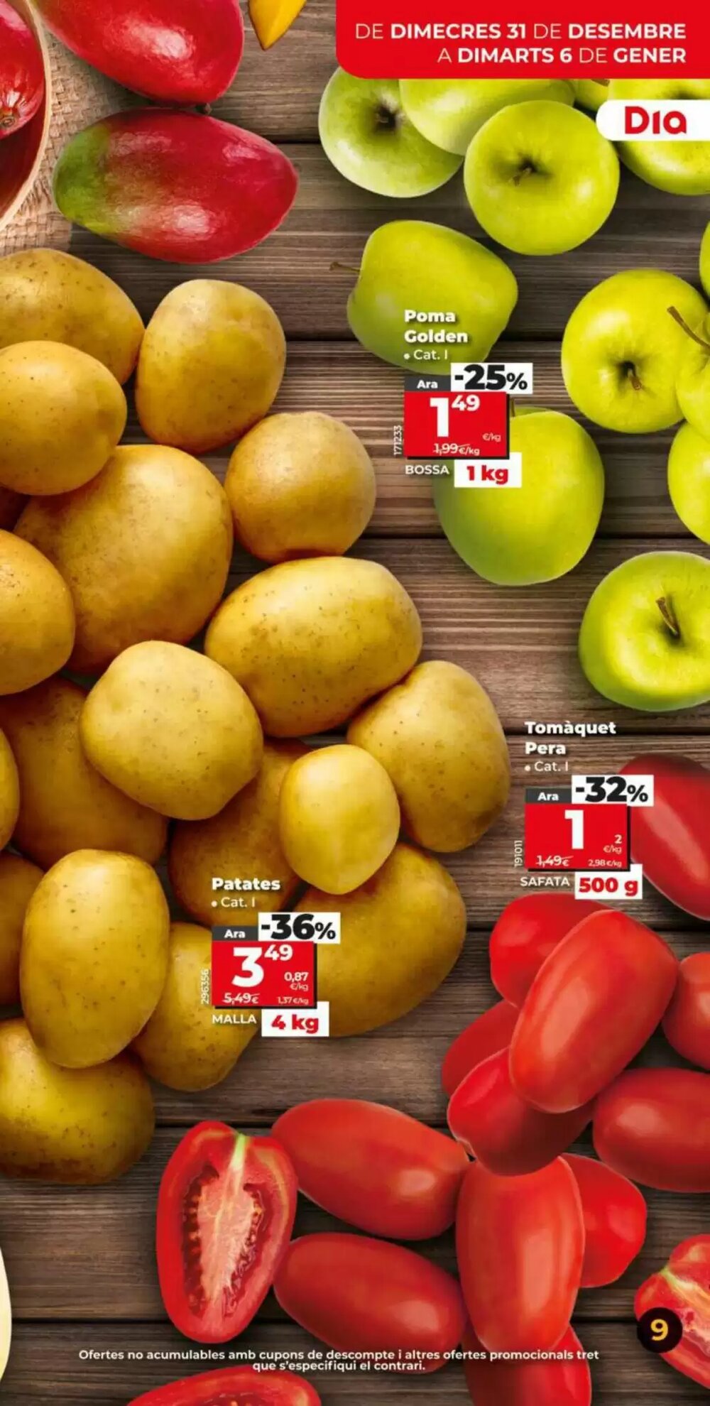 Folleto promocional de Dia válido desde el 31/12/2025 - Página 9.