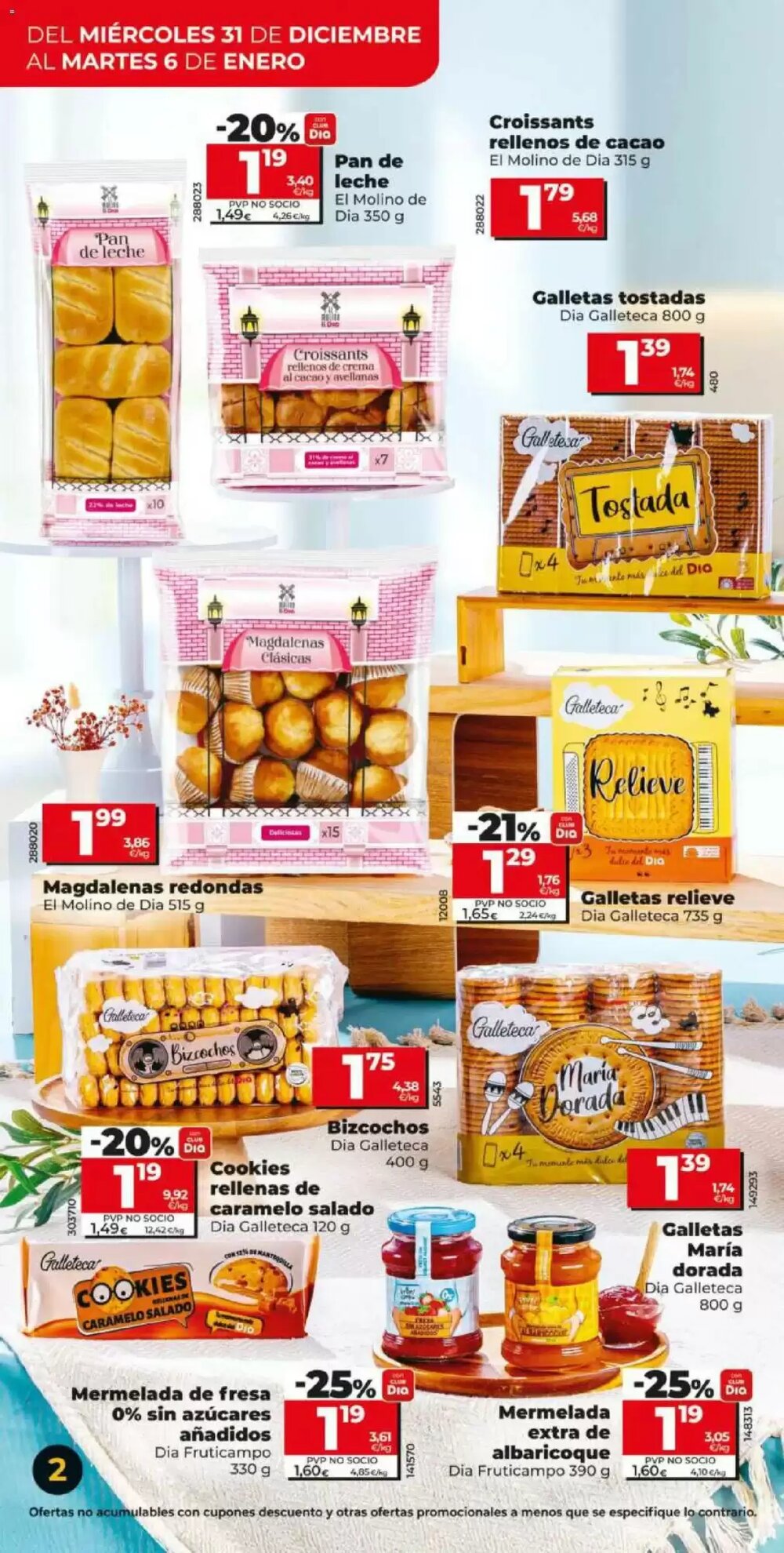 Folleto promocional de Dia válido desde el 31/12/2025 - Página 2.
