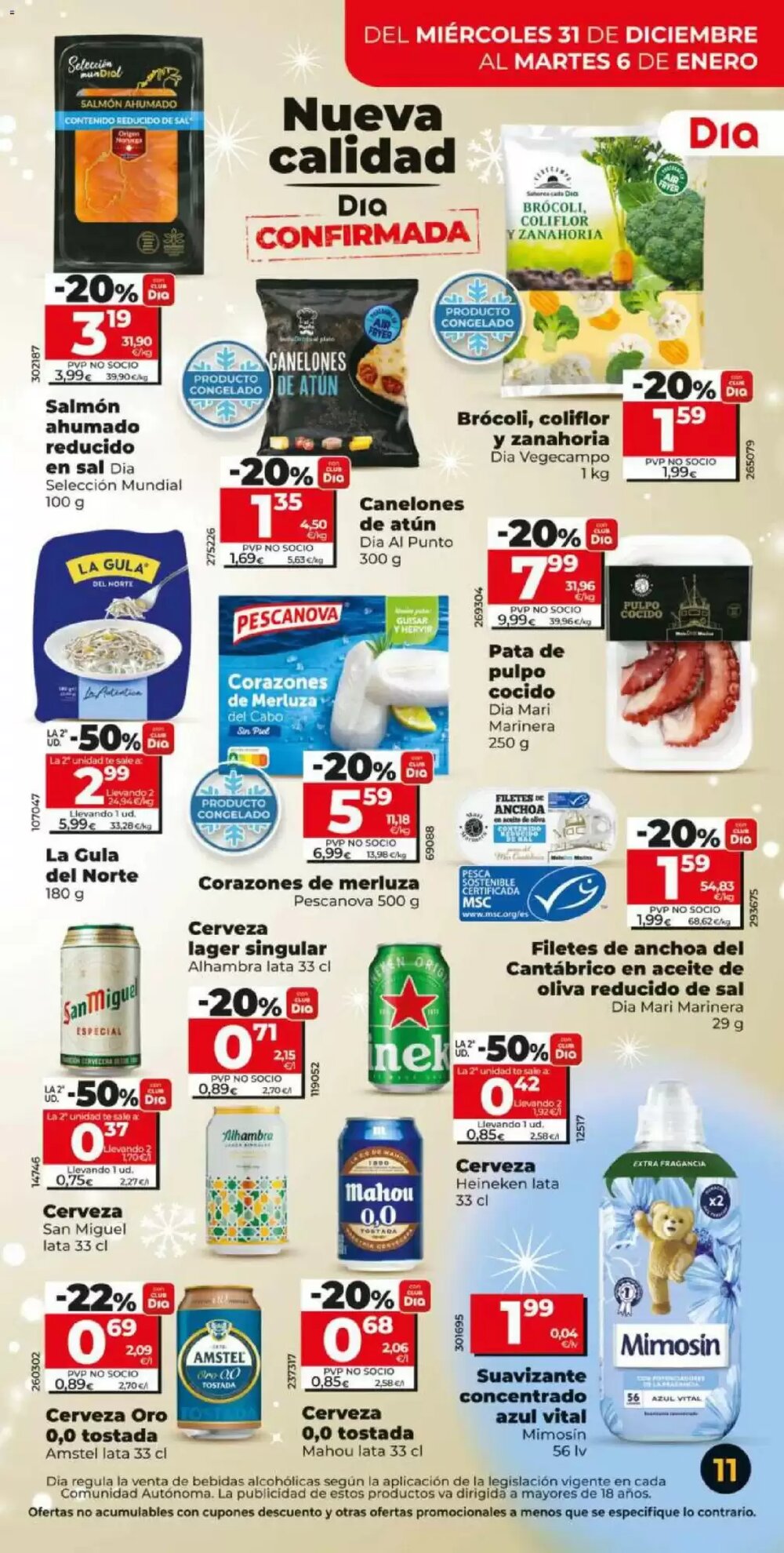 Folleto promocional de Dia válido desde el 31/12/2025 - Página 11.