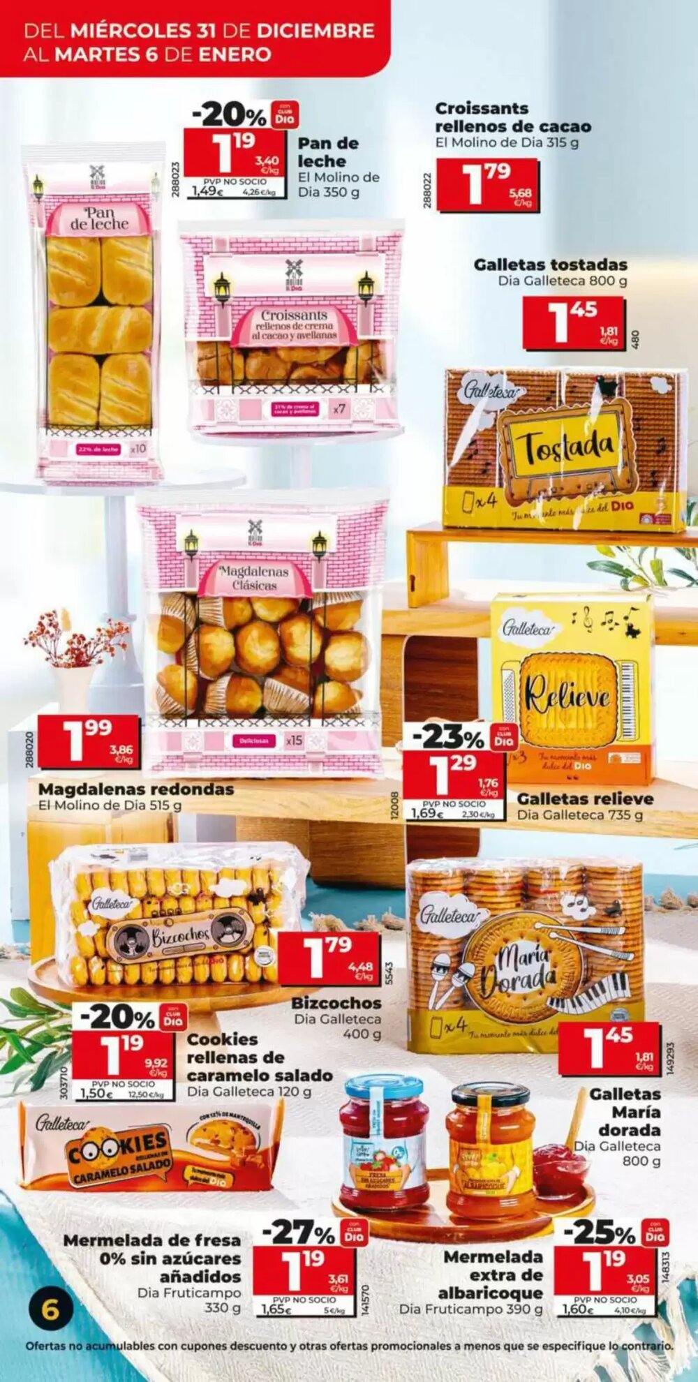 Folleto promocional de Dia válido desde el 31/12/2025 - Página 6.