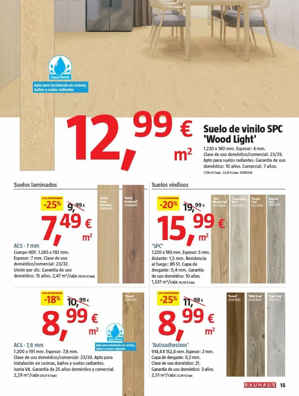 Folleto promocional de Bauhaus válido desde el 01/01/2026 - Página 15.
