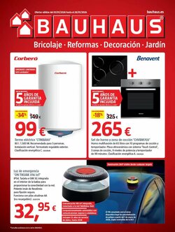 Folleto promocional de Bauhaus válido desde el 01/01/2026