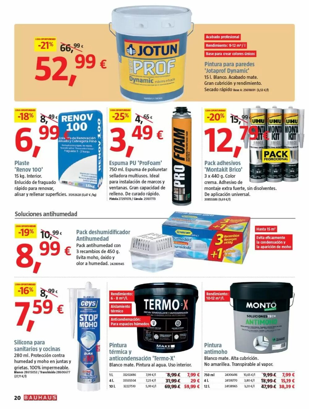 Folleto promocional de Bauhaus válido desde el 01/01/2026 - Página 20.