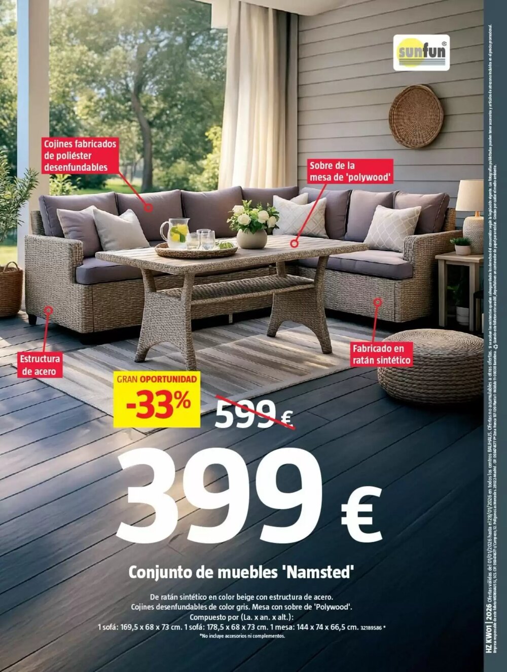 Folleto promocional de Bauhaus válido desde el 01/01/2026 - Página 24.