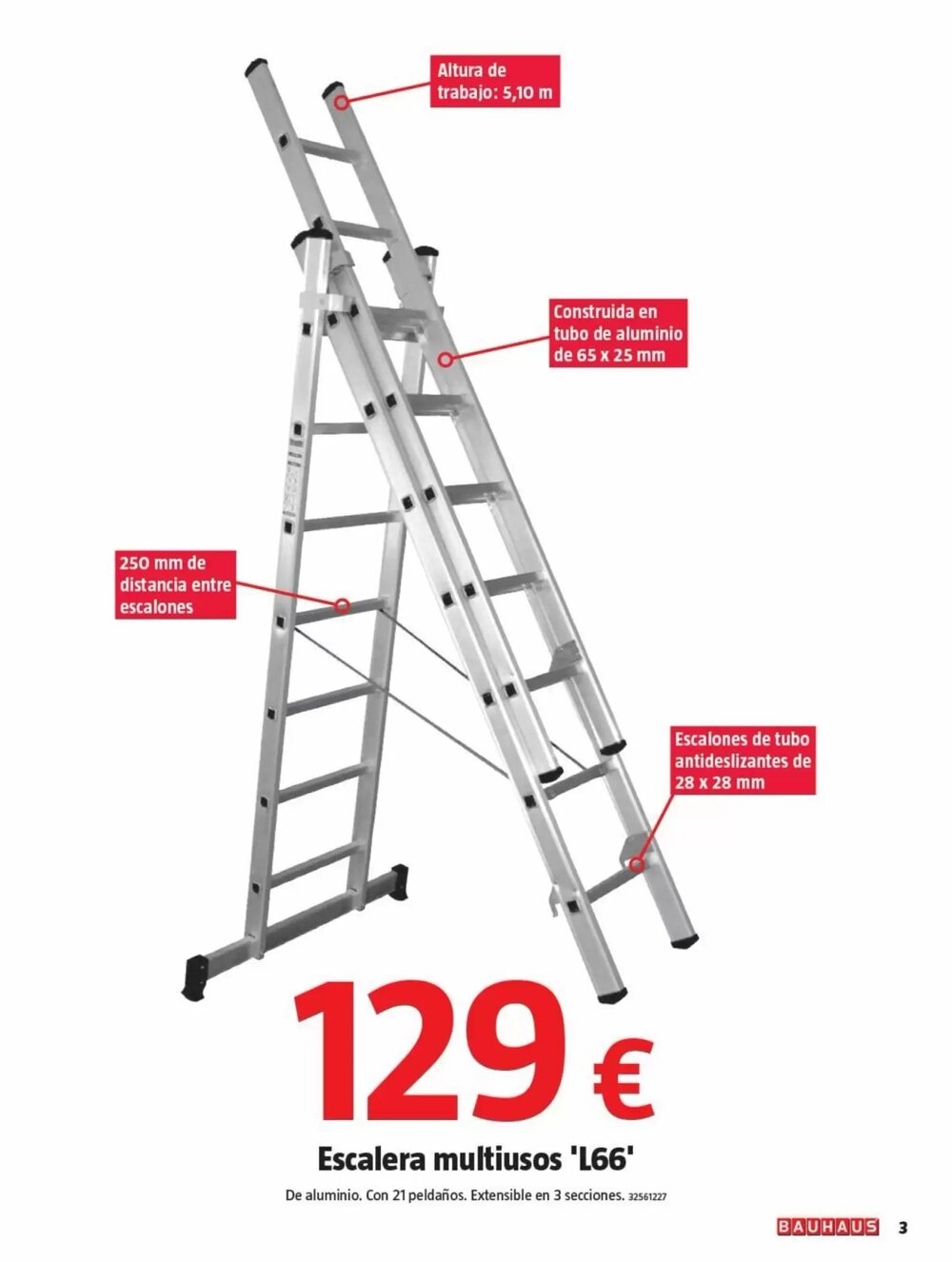 Folleto promocional de Bauhaus válido desde el 01/01/2026 - Página 3.
