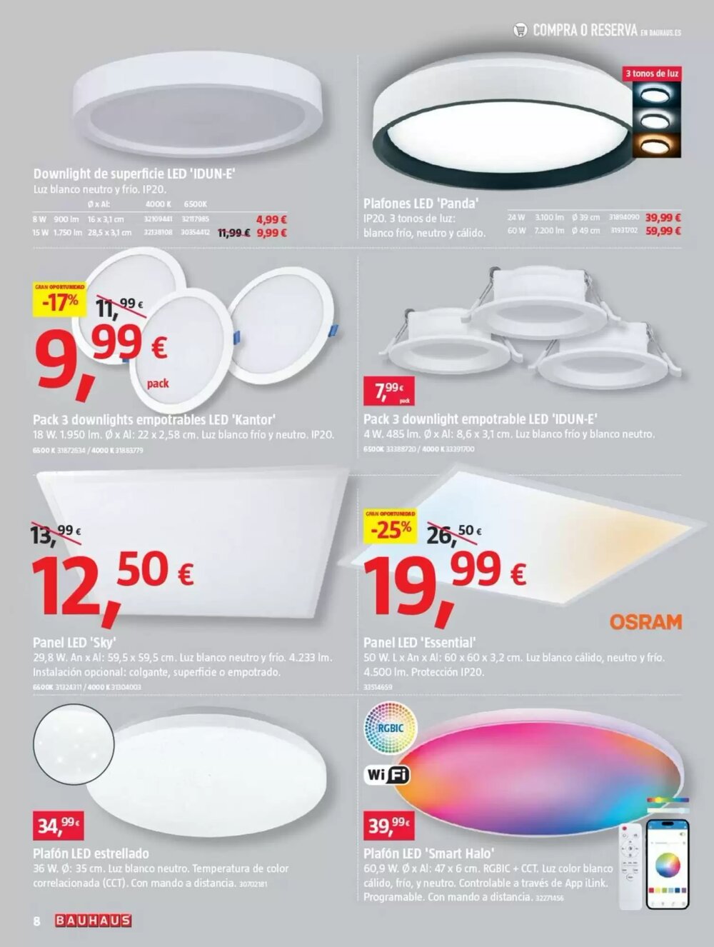 Folleto promocional de Bauhaus válido desde el 01/01/2026 - Página 8.