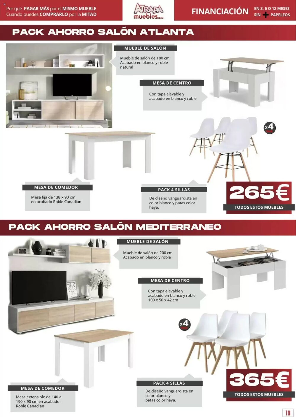 Folleto promocional de Atrapamuebles válido desde el 01/01/2026 - Página 19.