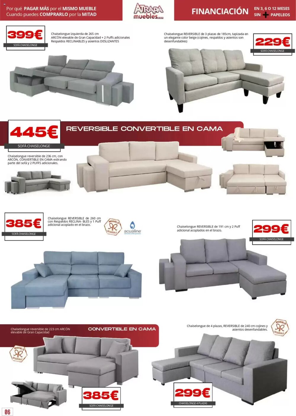 Folleto promocional de Atrapamuebles válido desde el 01/01/2026 - Página 6.