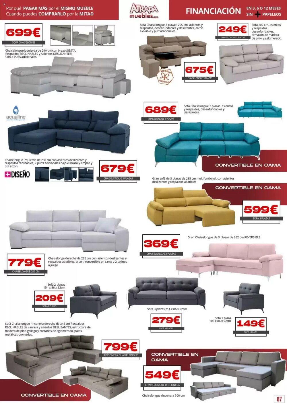 Folleto promocional de Atrapamuebles válido desde el 01/01/2026 - Página 7.