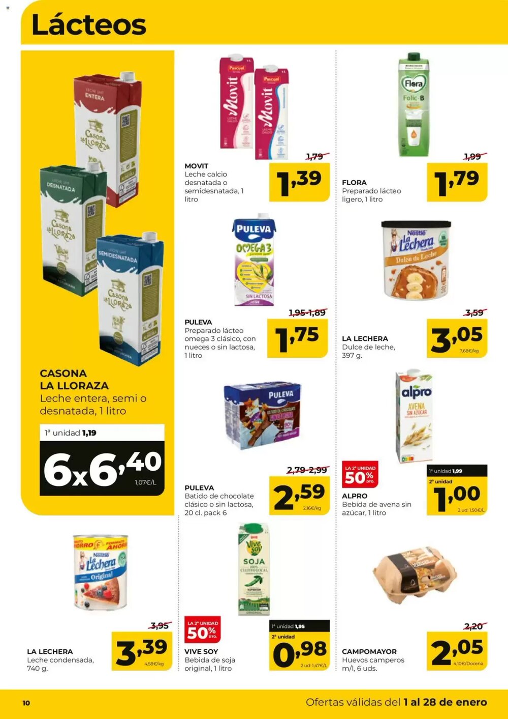 Folleto promocional de Alimerka válido desde el 01/01/2026 - Página 10.