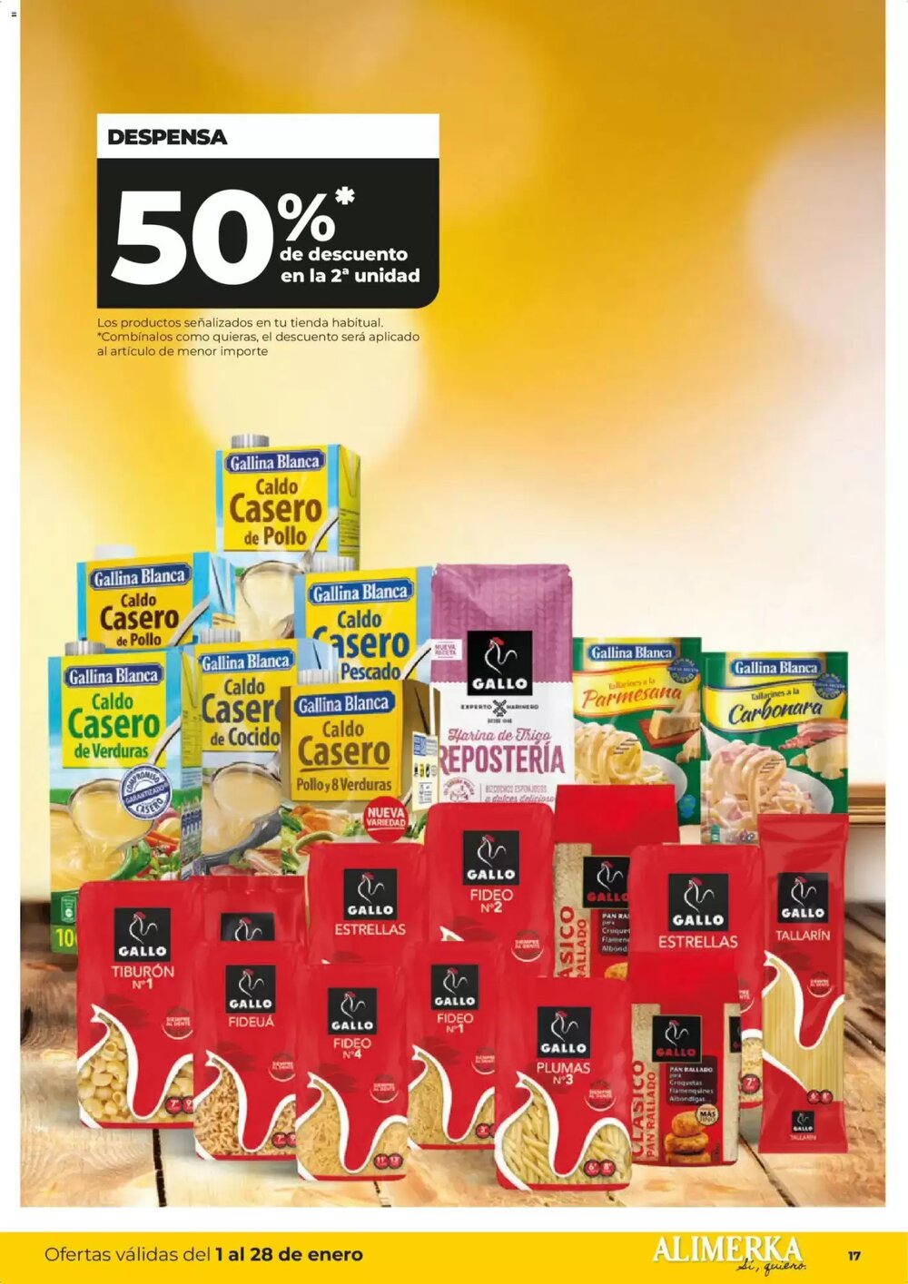Folleto promocional de Alimerka válido desde el 01/01/2026 - Página 17.