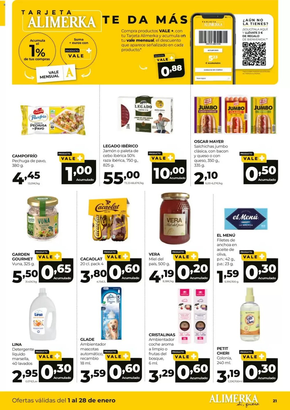 Folleto promocional de Alimerka válido desde el 01/01/2026 - Página 21.
