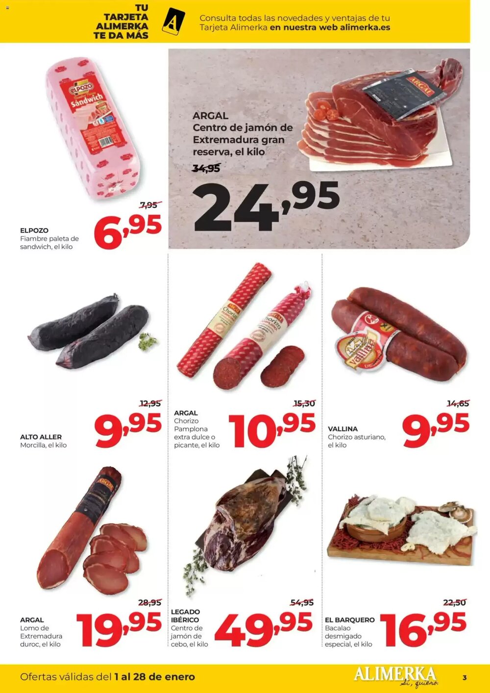 Folleto promocional de Alimerka válido desde el 01/01/2026 - Página 3.