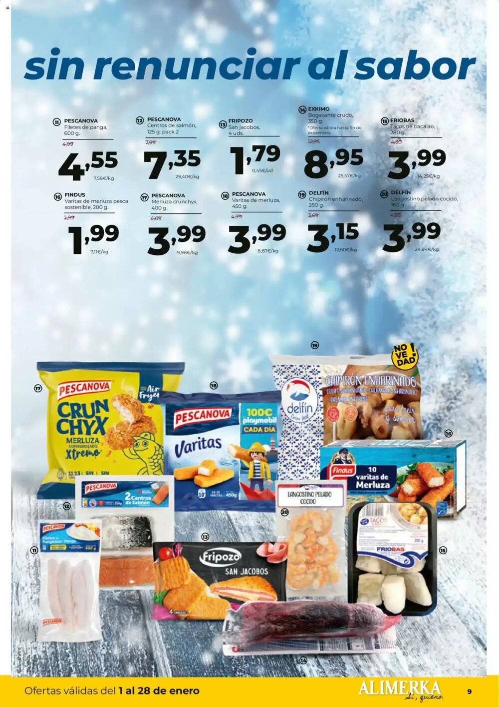 Folleto promocional de Alimerka válido desde el 01/01/2026 - Página 9.