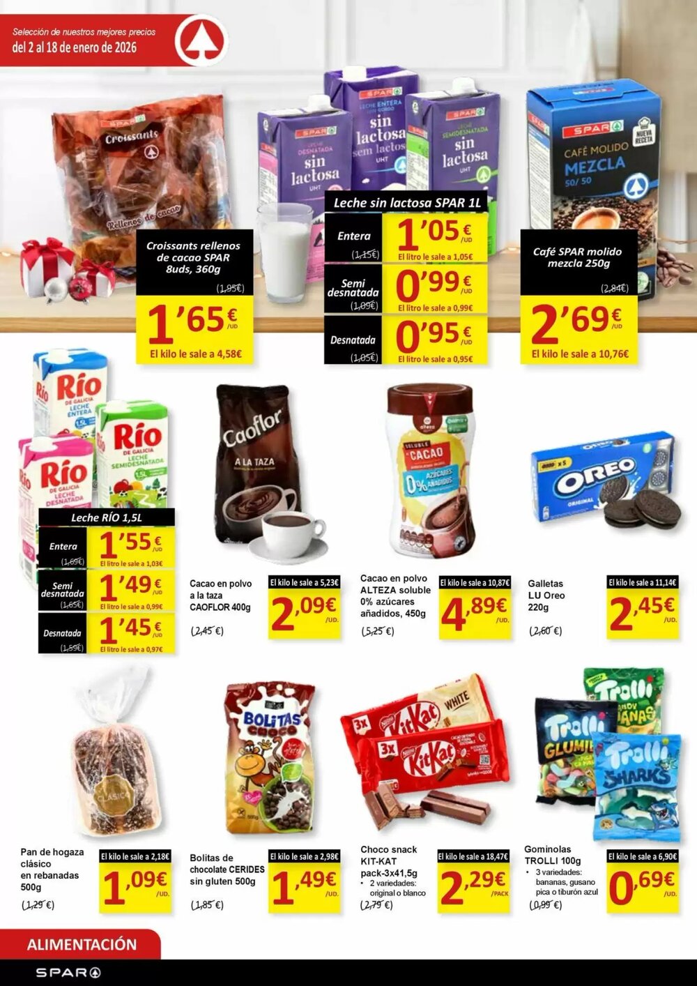 Folleto promocional de Spar válido desde el 02/01/2026 - Página 4.