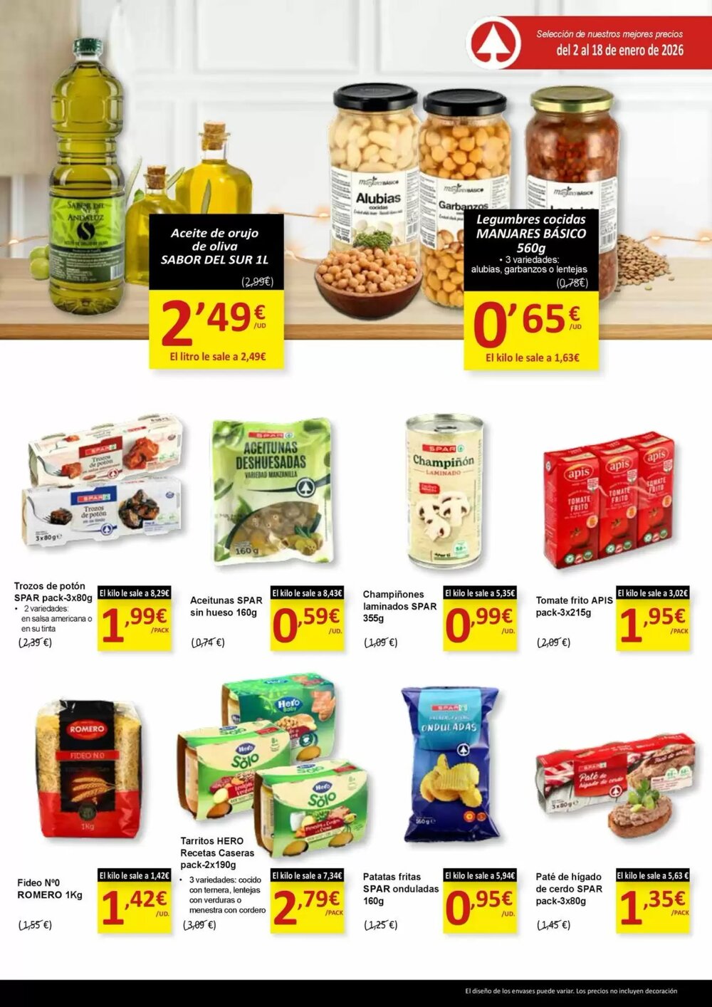Folleto promocional de Spar válido desde el 02/01/2026 - Página 5.