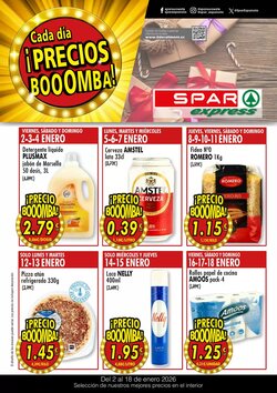 Folleto promocional de Spar válido desde el 02/01/2026 - Página 1.