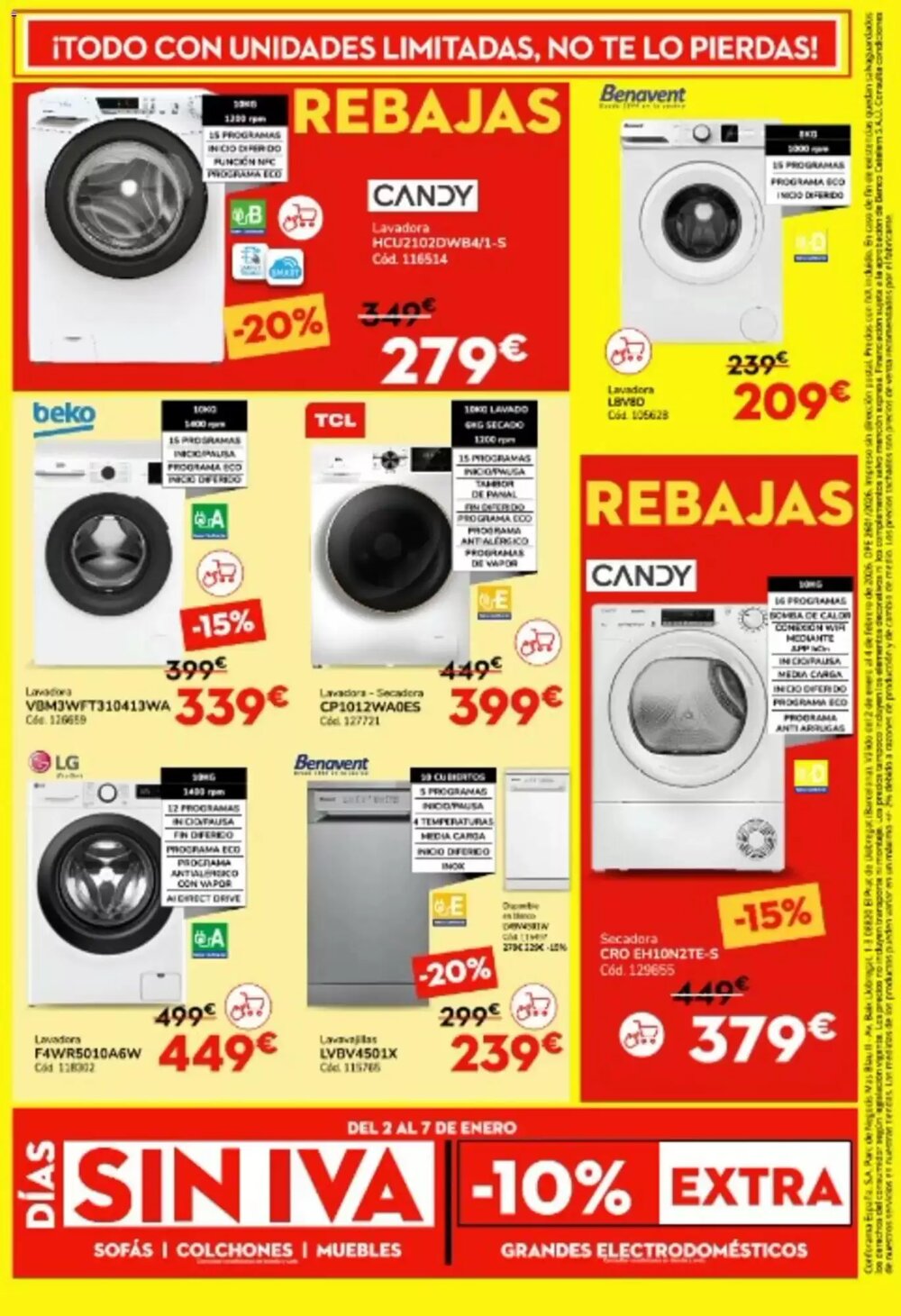 Folleto promocional de Conforama válido desde el 02/01/2026 - Página 8.