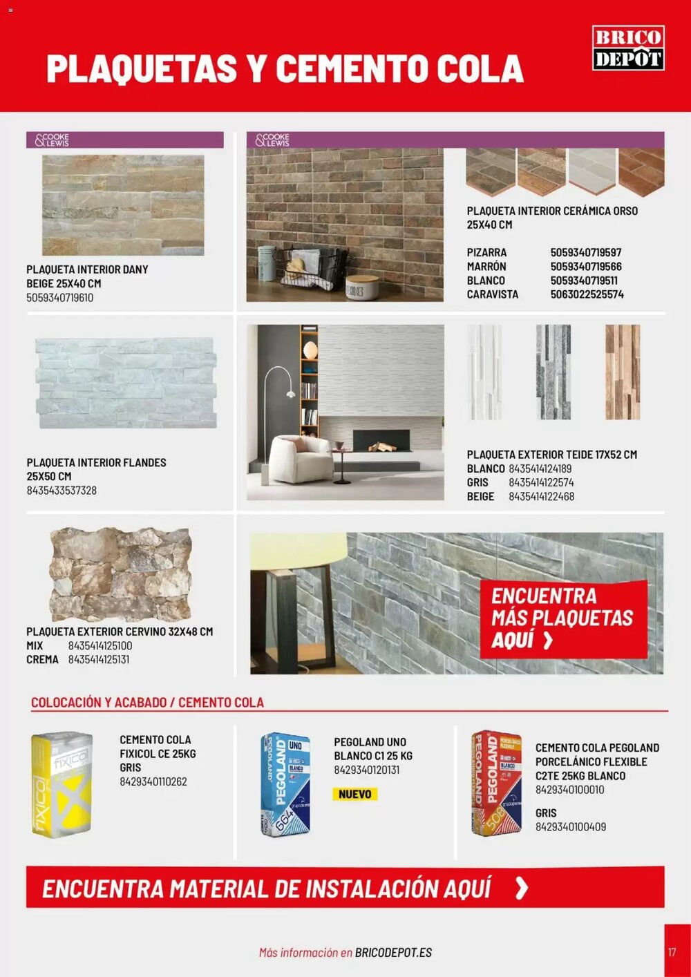 Folleto promocional de Brico Depôt válido desde el 02/01/2026 - Página 17.